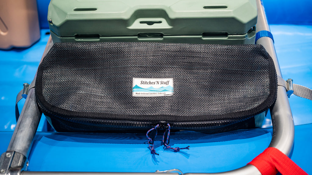 blue tackle bags with plastic zipper ESI (Every Square Inch) Bag Small / Habanero